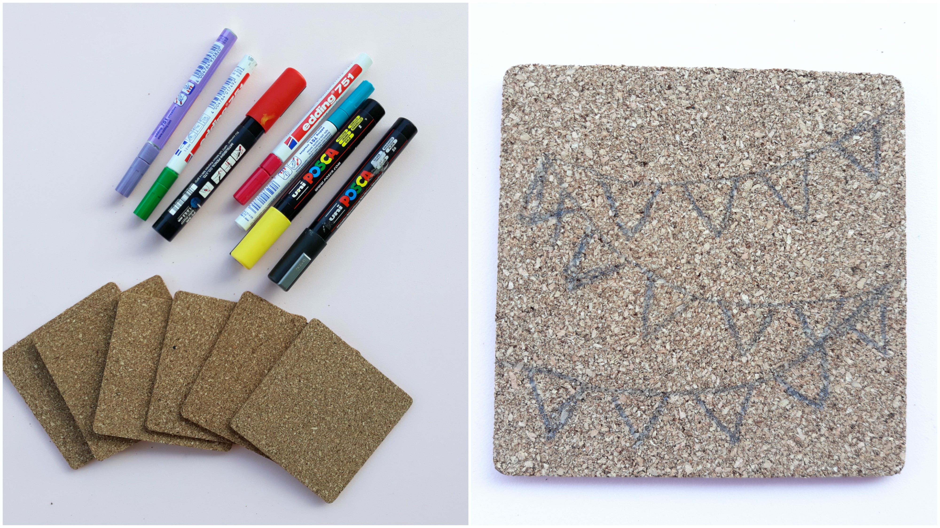 σουβέρ από φελλό