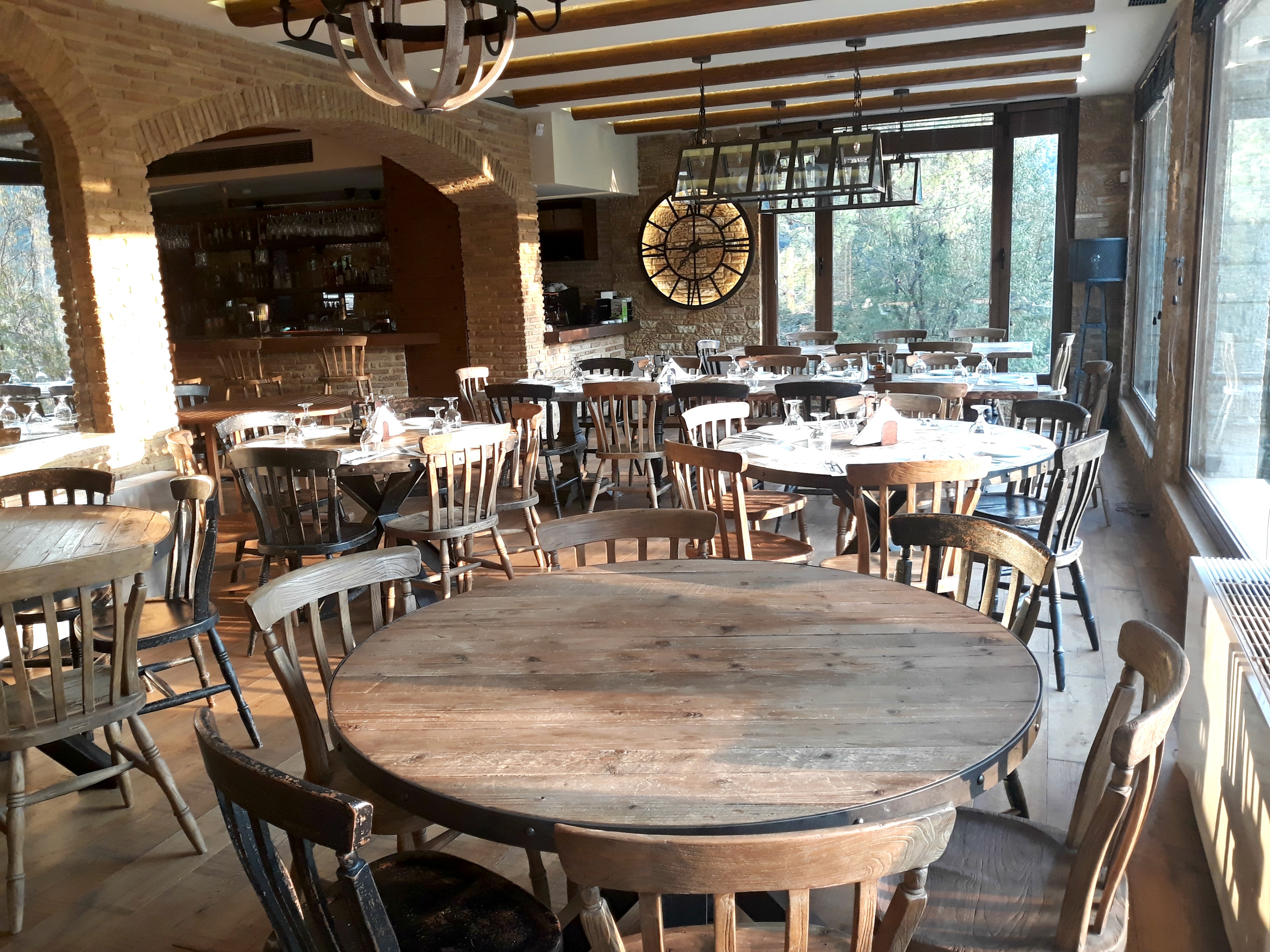 Λακκαγκίνη στα Κιούρκα εστιατόριο