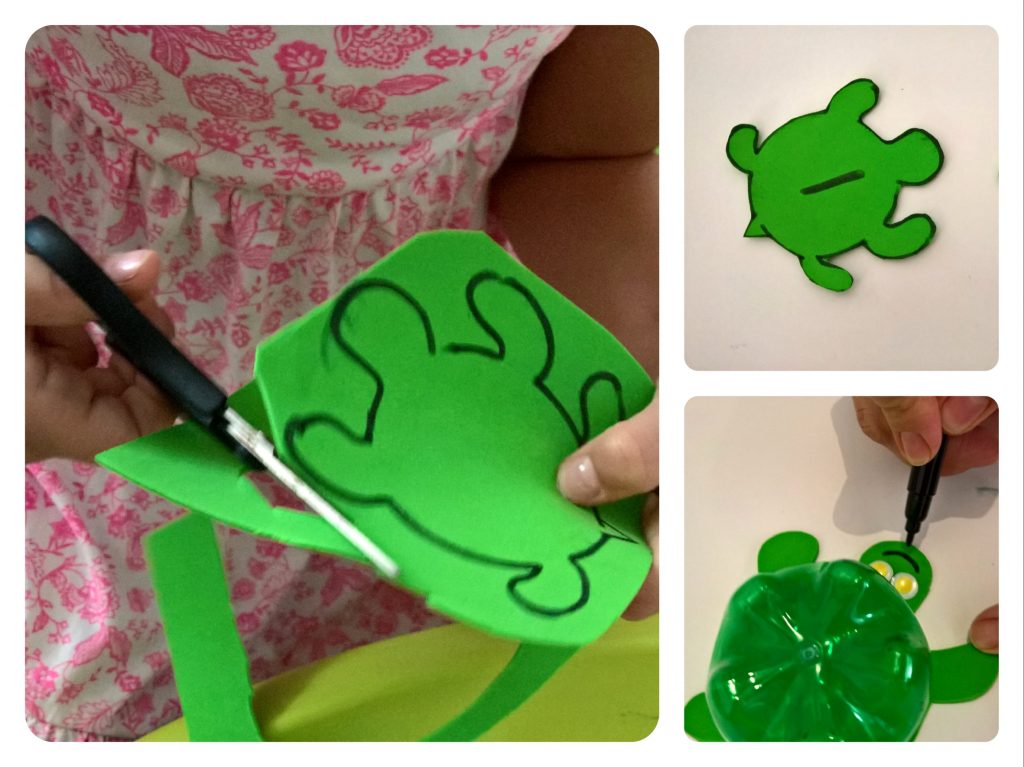 χελωνακια απο πλαστικα μπουκαλια