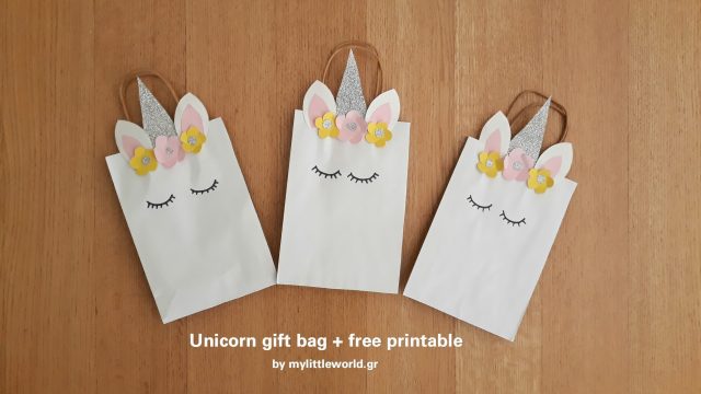 τσάντα-δώρου-μονόκερος-unicorn-gift-bag